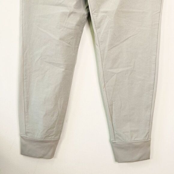 Athleta Headlands Hybrid Mid Rise Jogger Pants in Birch Grey - Picture 9 of 12